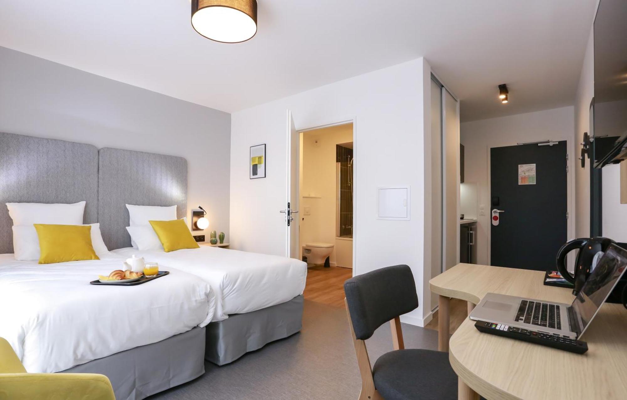 Appart Hotel Odalys City Angers Centre Gare Esterno foto